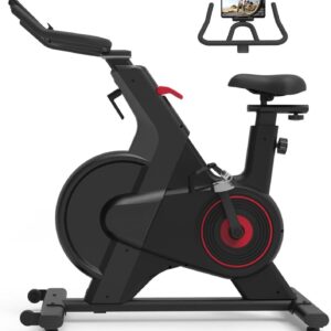 yoyomax Exercise Bike, Stationary Bicycle, Indoor Cycling Bike/Magnetic Stationary Bike – Fitness Stationary Bicycle Machine with Comfortable Seat Cushion & Digital Display with Pulse