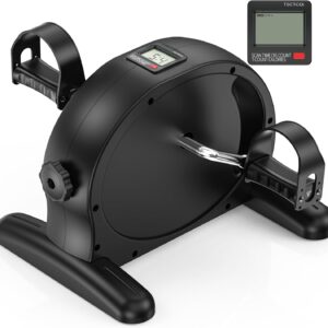 Padel Exerciser Mini Exercise Bike for Leg and Arm Cycling, Warm Up Exercise