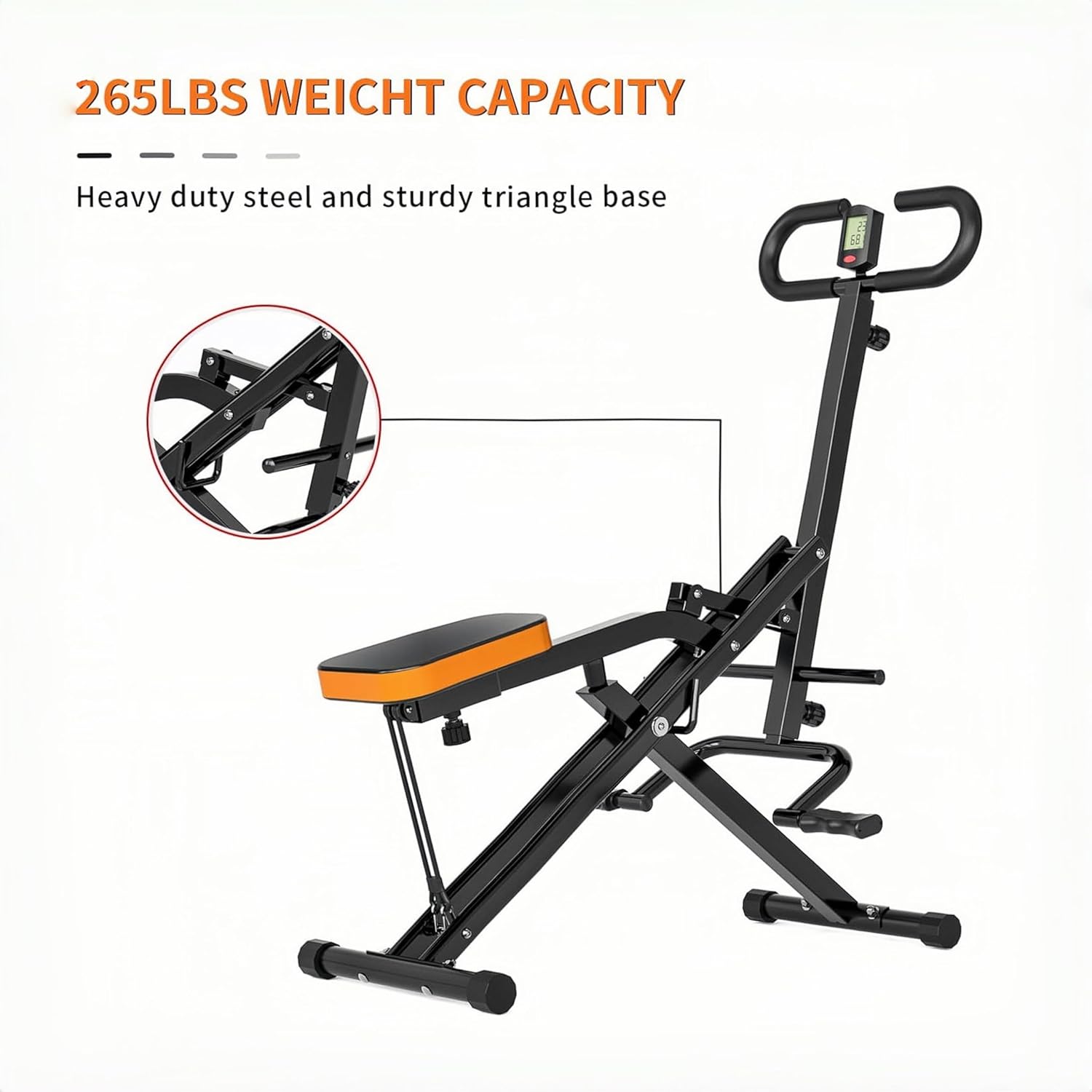 Rowing Machine for Home, Magnetic Rower Machine with Quiet Resistance, Foldable Rower for Home Use, Burn Fat & Sculpt Muscles,Sliver - Image 7
