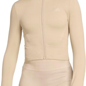 adidas Women’s Essentials Full-Zip Knit Workout Jacket