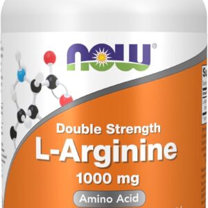 NOW Foods Supplements, L-Arginine 1,000 mg, Nitric Oxide Precursor*, Amino Acid, 120 Tablets
