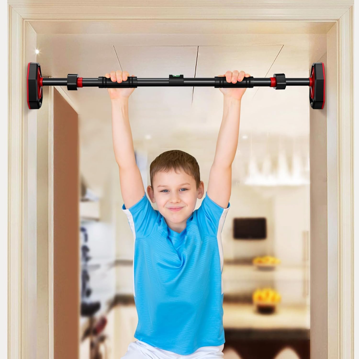 Pull Up Bar for Doorway - Max Capacity 440 lbs, Portable Upper Body Workout Bar for Strength Training - Image 6