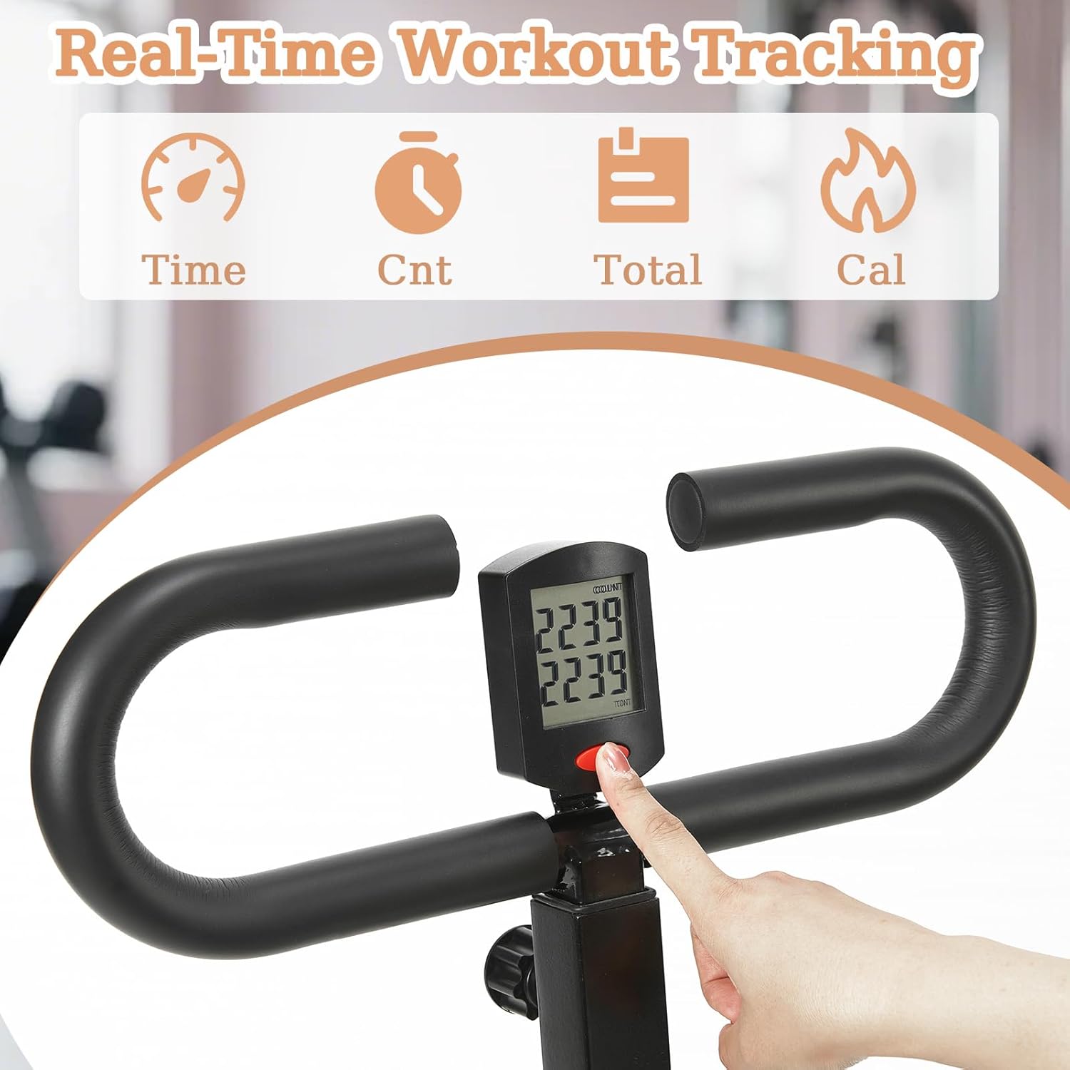 Squat Machine for Home, Squat Ride / Rowing Machine with Adjustable Resistance, Foldable Exercise Equipment, Glute & Leg Cardio Workout Machine - Image 3