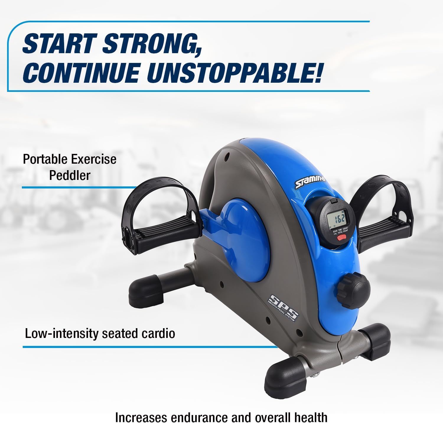 Stamina Exercise Bike with Smooth Pedal System - Image 5