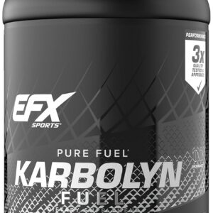 EFX Sports Karbolyn Fuel | Fast-Absorbing Carbohydrate Powder | Carb Load, Sustained Energy, Quick Recovery | Stimulant Free | 39 Servings (Neutral)