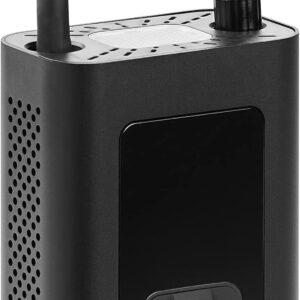 Retrospec Aer Portable Air Pump, 150 PSI Air Compressor Tire Inflator for Cars, Motorcycles, Bikes, Exercise Balls – Compact and Portable Air Pump with Built In Light