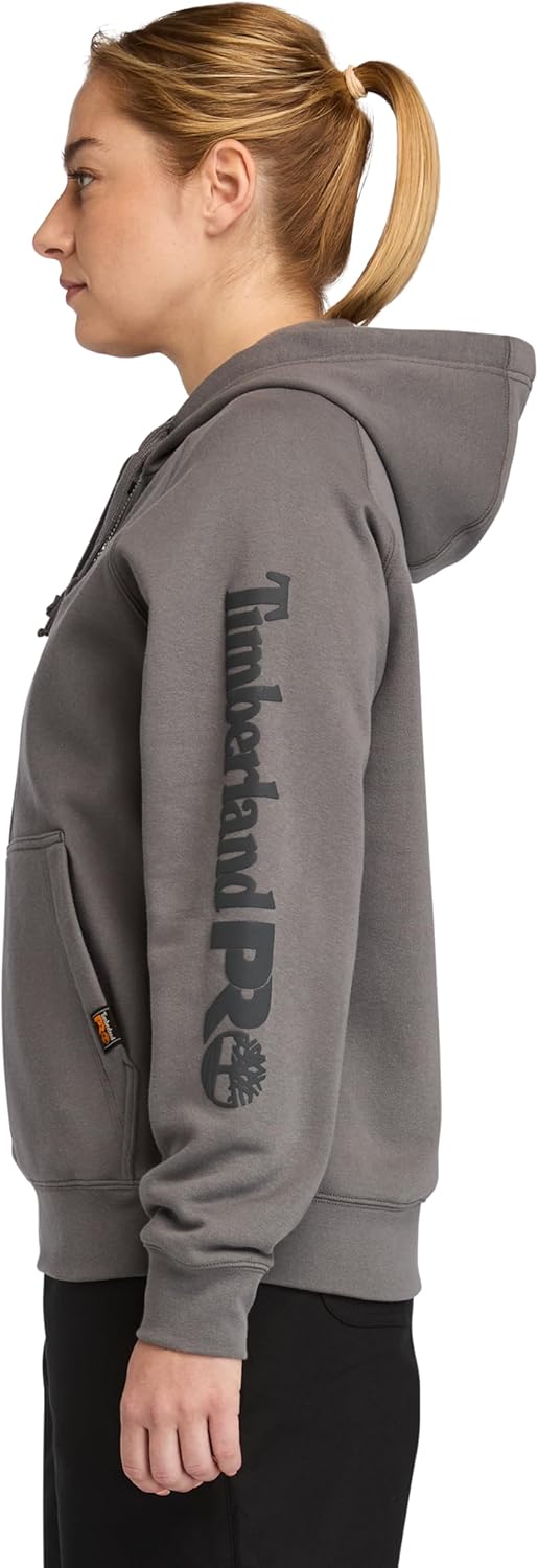 Timberland PRO womens Hood Honcho Sport Hoodie Full-zip Sweatshirt - Image 3