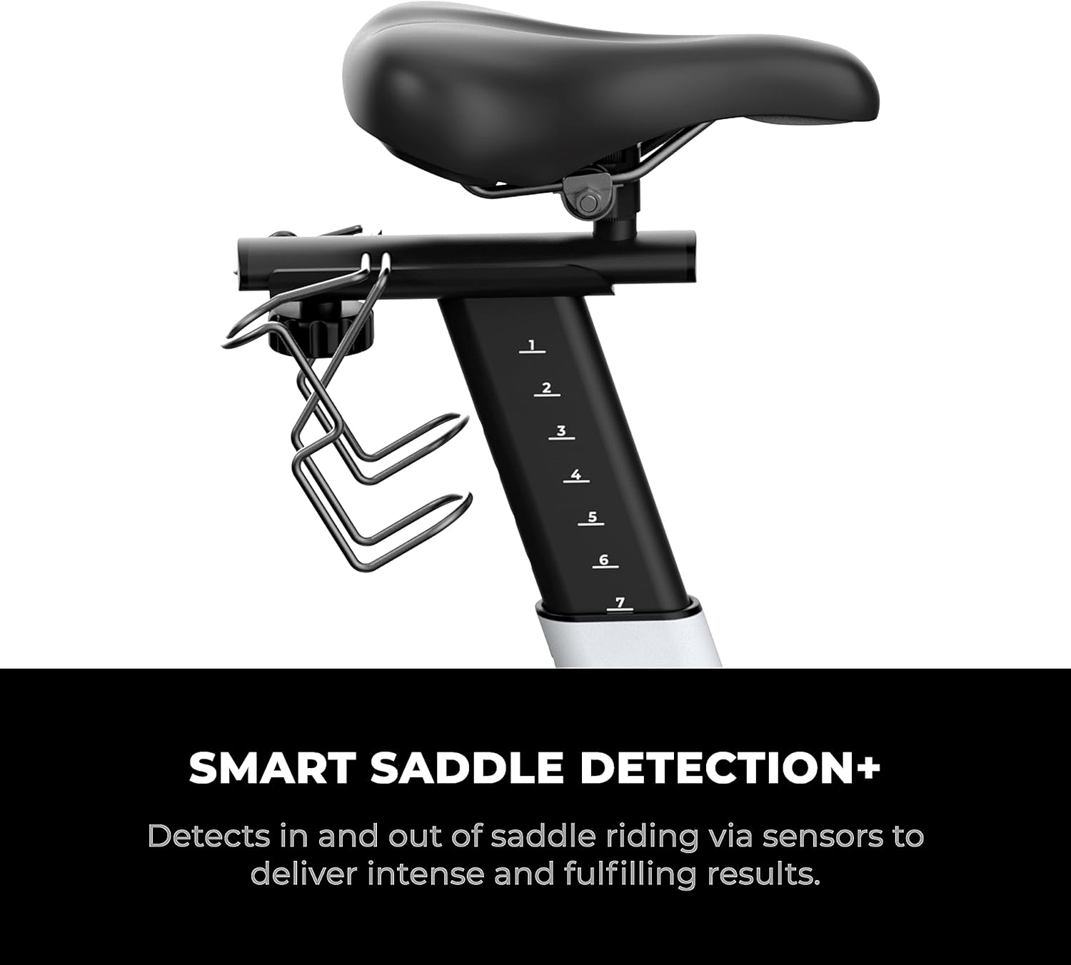 Freebeat Boom Exercise Bike, Smart Spin Bike for Home, 15.6'' HD Touchscreen, Auto Resistance, Compact Stationary Bike with Screen, Bluetooth, Scenic Rides, Training Algorithm, Gamified Classes with Expert Instructors - Image 4