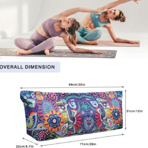 Yoga Mat Bag Yoga Mat Carrier with Shoes Compartment & Wet Pocket Pilates Bag with Zipper Pockets & Yoga Mat Holder Strap Yoga Bags and Carriers Fits All Your Stuff