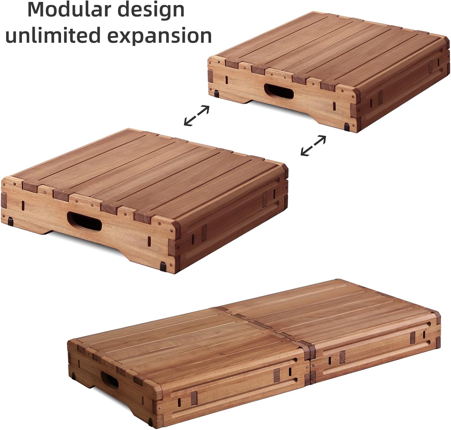 Wooden Platform 3.7" Height.One Step Stool Larger 31.5" for Adults&Senior. Carbonization Porch Step,Stair Assist Indoor&Outdoor,Bedside Foot Stepper,Mobility Stepping.for Handicap,Elderly,Kids - Image 5