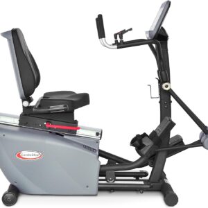 CardioStep Recumbent Semi-Elliptical Cross Trainer with Swivel Seat, grey (CS-600)