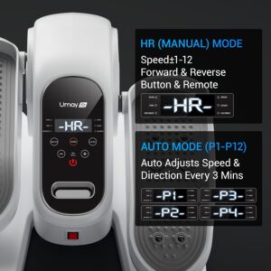 Under Desk Elliptical Machine, Ellipse Leg Exerciser for Seniors, Electric Seated Eclipse Exercise Training Machine with Remote, 12 Speeds & Mute Function, Manual & Auto Mode for Home Office