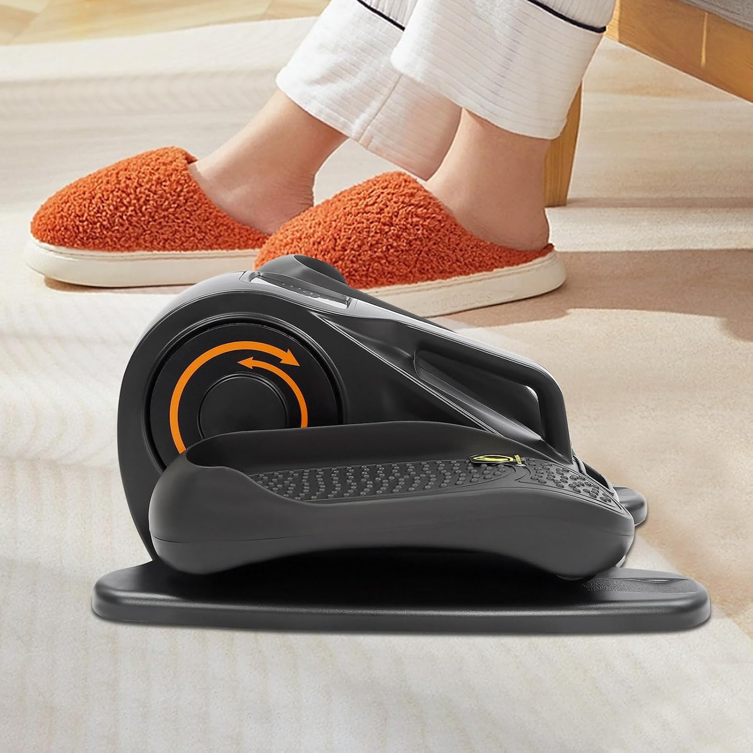 Under Desk Elliptical Machine, Electric Seated Leg Exerciser, Under Desk Elliptical Machine and Foot Pedal Exerciser, Auto & Manual Modes for Home & Office - Image 9