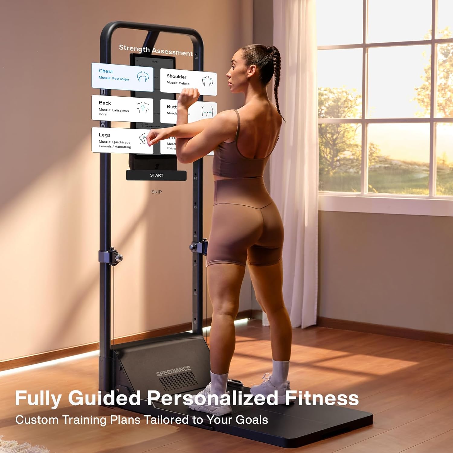 Speediance Home Gym, Smart AI-Powered Multi-Functional Smith Machine for Full Body Strength Training, All-in-one Gym Equipment, Digital Weight System, Workout Station, Squat Rack, Gym Monster 2 - Image 3