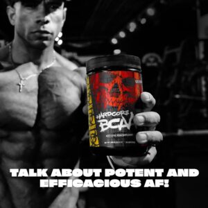 Mutant Hardcore BCAA – Pre, Intra or Post Workout – BCAA Next Level branched-Chain Amino Acids Supplement – Hydration + Recovery – 30 Serving – Blue Raspberry