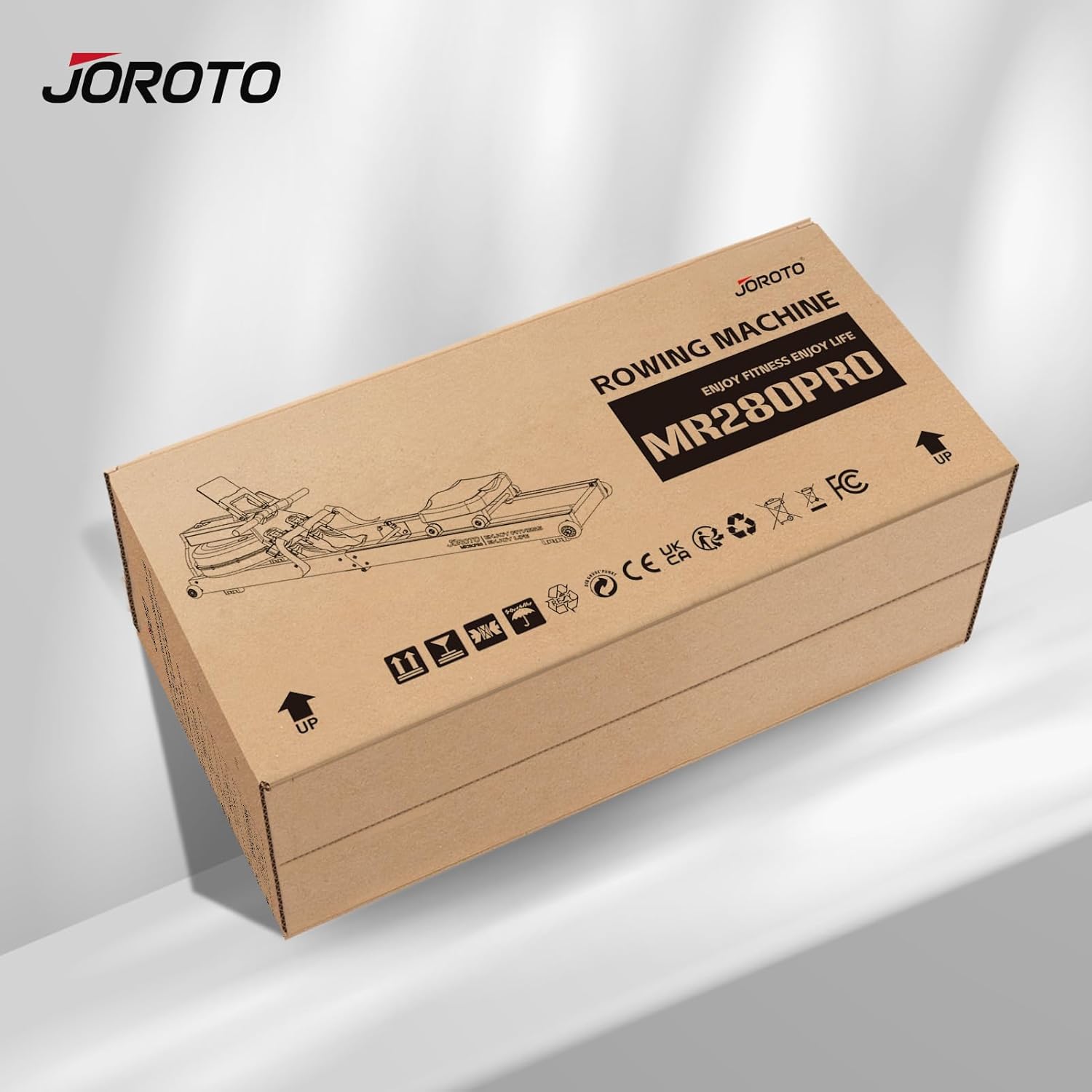 JOROTO Rowing Machines for Home Use, Foldable Rower Machine with Bluetooth Monitor, Tablet Holder Water Rowing Machine - Image 10
