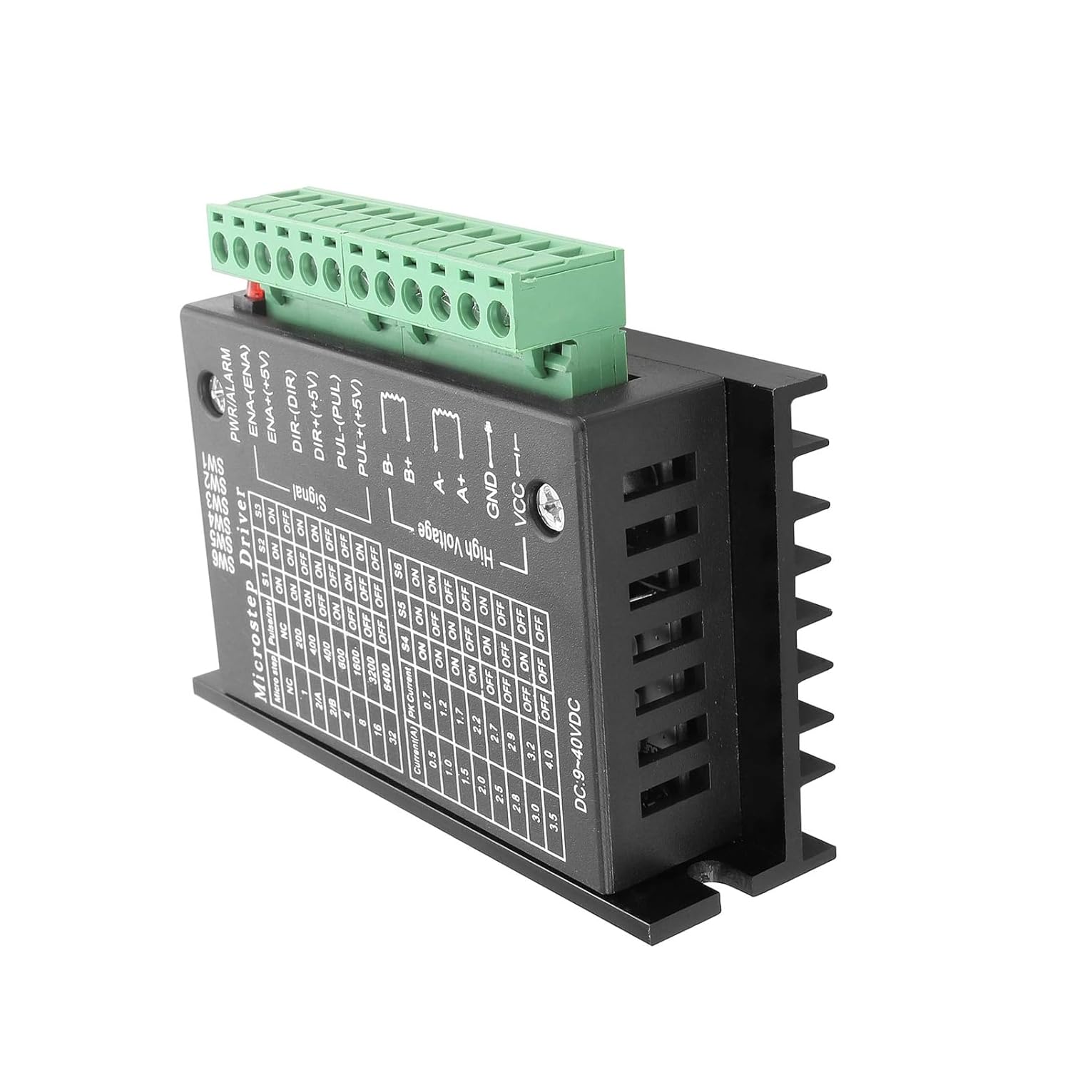 2 Pack TB6600 Stepper Motor Drivers,4A 9-42V 32 Subdivision for Nema 17/23 Stepper Motor Driver CNC Controller, for 3D Printers, Engraving Machines - Image 2