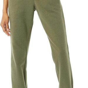 Amazon Essentials Womens Straight Leg Sweatpants with Drawstring for Women, Fleece – (Available in Plus Size)