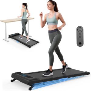 3-in-1 Treadmill for Home, Portable Walking Pad with Hand & Running Machine with Remote Control & LED Display, Compact Electric Treadmill for Home & Office, 300 lbs Capacity