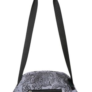 Capelli Sport Yoga Mat Bag Sling, Travel Yoga Mat Strap Carrier Bag with Mandala Pattern, Grey