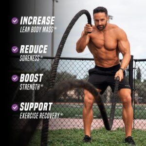 Outwork Nutrition Post Workout Recovery Powder – Creatine Monohydrate, KSM-66 Ashwagandha & Tart Cherry – Speeds Recovery, Eases Soreness – Creatine Powder for Men & Women, Gummy Bear Burst, 230 Gr