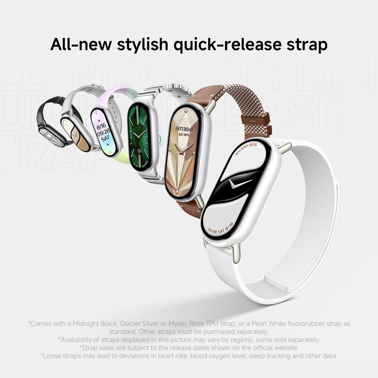 Xiaomi Mi Smart Band 10 (2025) Global Version - 1.72" AMOLED Display | 21 Days Battery Life | Touchscreen, Multi-Sport Tracker, Activity Tracker, Heart Rate Monitor | BT5.4 - (Midnight Black) - Image 7
