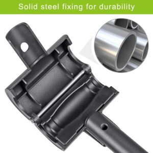 Kipika Adjustable Dumbbell to Barbell Converter – EZ Curling Bar Adapter – Versatile Weightlifting Equipment for Home Gym