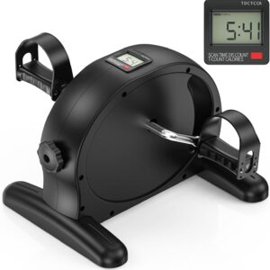 Padel Exerciser Mini Exercise Bike for Leg and Arm Cycling, Warm Up Exercise