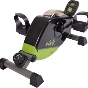 Stamina Wirk Under Desk Exercise Bike – Fitness Bike with Smart Workout App – Mini Elliptical Under Desk Bike for Home Workout