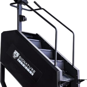 Signature Fitness Continuous Climber Commercial Grade Stair Stepping Machine for Cardio and Lower Body Workouts