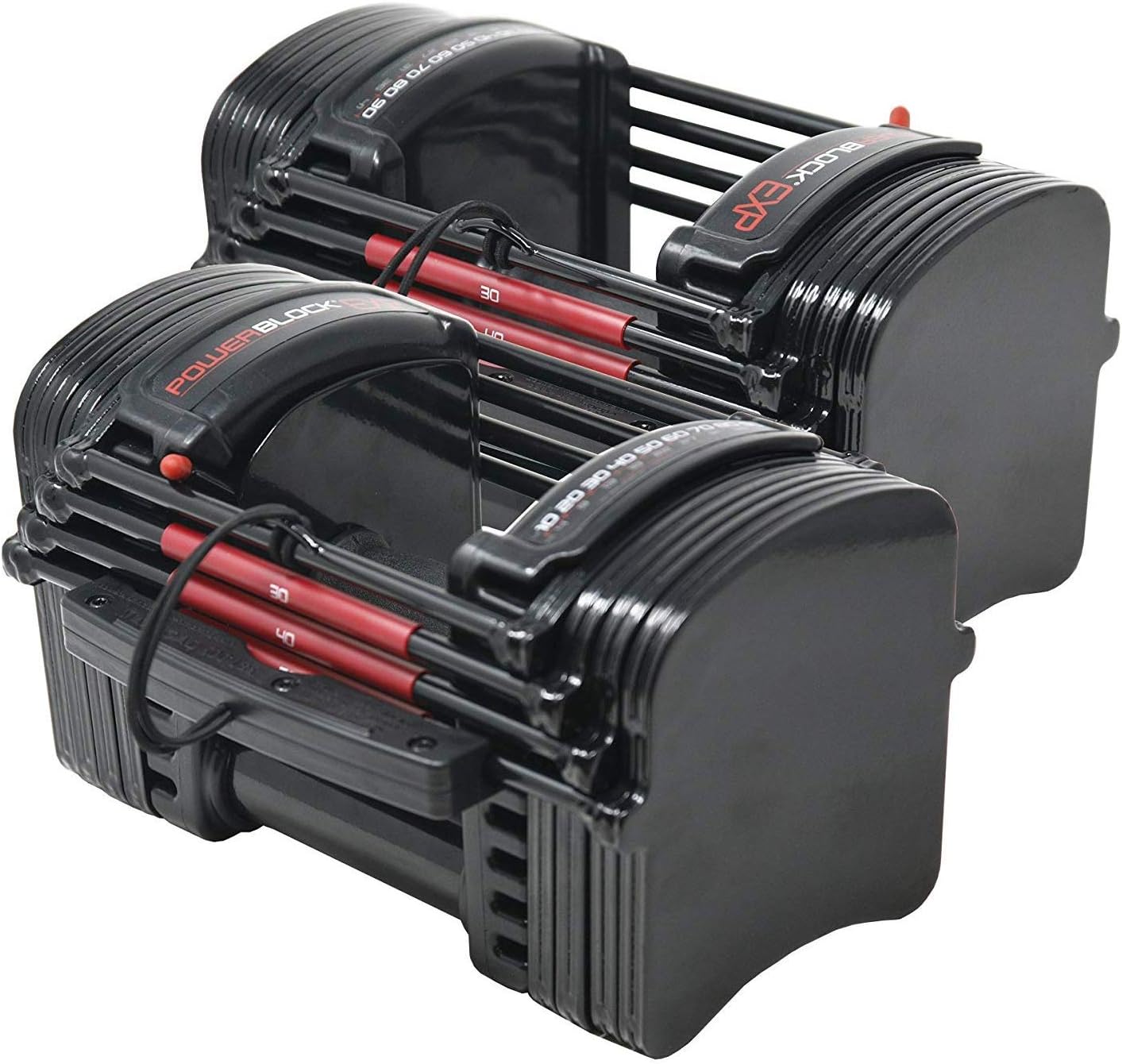 POWERBLOCK Adjustable Dumbbell - Black - Image 4