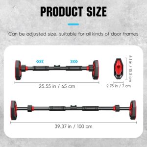 Pull Up Bar for Doorway – Max Capacity 440 lbs, Portable Upper Body Workout Bar for Strength Training
