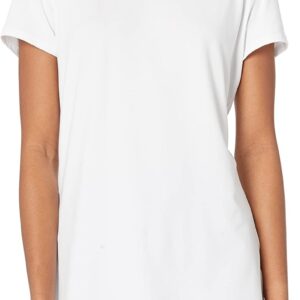 Amazon Essentials Women’s Active Quick Dry Tech Stretch Short-Sleeve Crewneck T-Shirt (Available in Plus Size), Multipacks