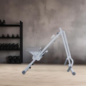 Stair Stepper with Display Screen for Home Gym Exercise, Foldable Vertical Stair Climber Machine for Full-Body Workout, Compact Climber Machine with Extended Step Range, 3 Gears Pedal Adjustable Angle