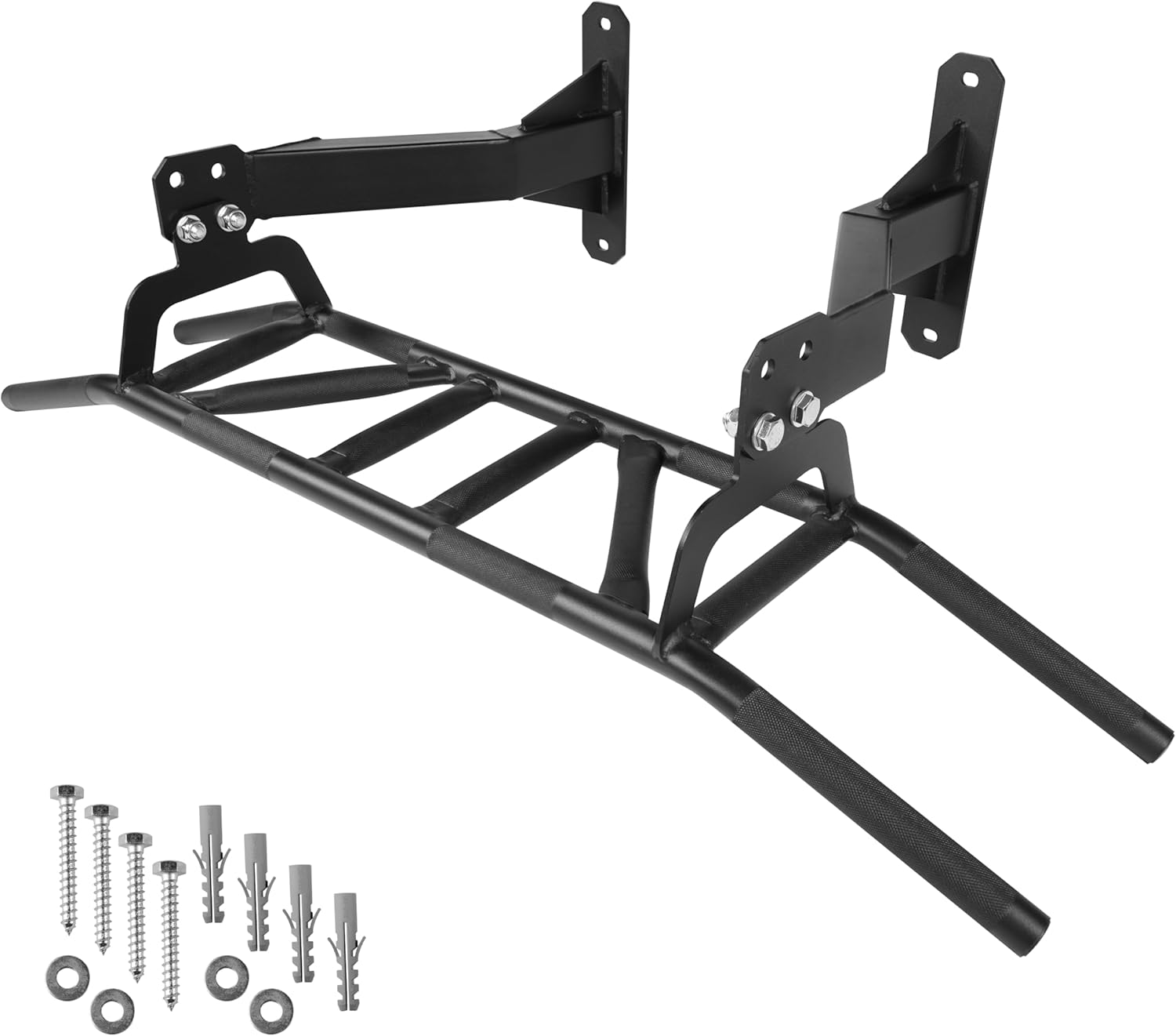 Valor Fitness Multi Grip Pull Up Bar - Wall or Ceiling Mount Chin Up Bar -Upper Body Muscle Building Station - Home Gym Workout Equipment - Image 3