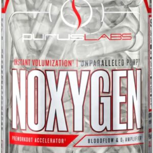 Purus Labs NOXygen Liquid Capsules Pre-Workout Accelerator | Nitric Oxide Pump Pills | Blood Flow & Oxygen Amplifier | 30 Servings, 90 Capsules