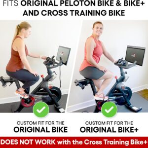 Dual Bike Fans with Phone Tray for Peloton Bike – All-Metal Phone Holder – No Batteries Required – Accessories for Peloton Bike – Compatible with Cross Training Bike