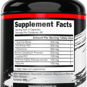 HGH Supplements for Men & Women (120 Count) 1500mg Support Muscle Growth & Healthy Levels of Human Growth Hormone – Promote Healthy Muscle & Recovery for Men Post Workout Supplement – USA Made