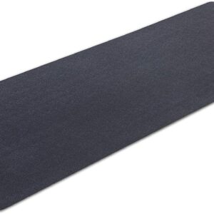 MotionTex Exercise Equipment Mat for Under Treadmill, Stationary Bike, Rowing Machine, Elliptical, Fitness Equipment, Home Gym Floor Protection, 30″ x 78″, Black