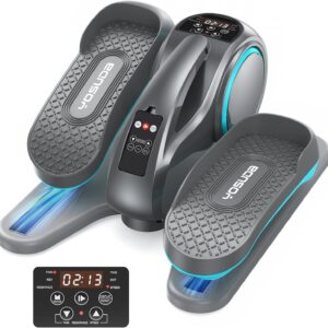 YOSUDA Under Desk Elliptical,Elliptical for Seniors Fully Assembled,Quiet & Portable Electric Seated Pedal Exerciser with 10 Level Resistances & Speeds,Remote Control