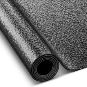 THERUN Home Gym Treadmill Exercise Bike Mat Non-Slip, Workout Mat Thick, Heavy-Duty Floor Mat for Fitness and Yoga, 2 Size Options