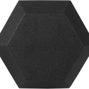 Signature Fitness Premium Rubber Encased Hex Dumbbell