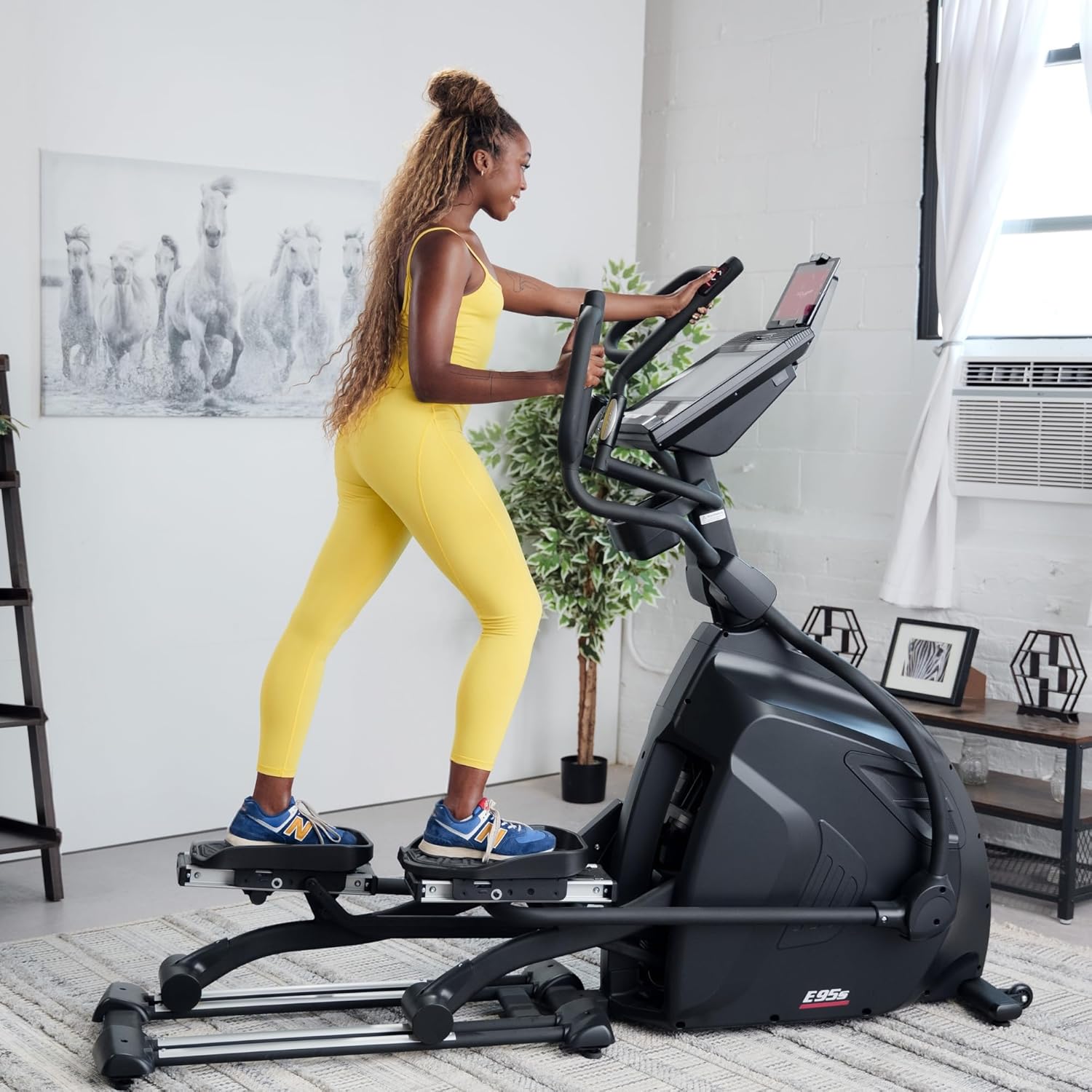 SOLE Fitness Elliptical Exercise Machines, Models E25, E35, E95, E95S, E98, Elliptical Machines for Home Use, Home Exercise Equipment for Cardio Training, Work from Home Fitness Stepper Machine - Image 2