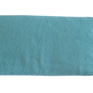 Unscented Eye Pillow – Made from Soft Cotton Flannel – Weighted Filled with Flax Seed Microwavable – Yoga Massage Headache Sleep Made USA – Aqua Green Mint