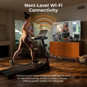 Sunny Health & Fitness Smart Wi-Fi Treadmills