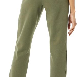 Amazon Essentials Womens Straight Leg Sweatpants with Drawstring for Women, Fleece – (Available in Plus Size)