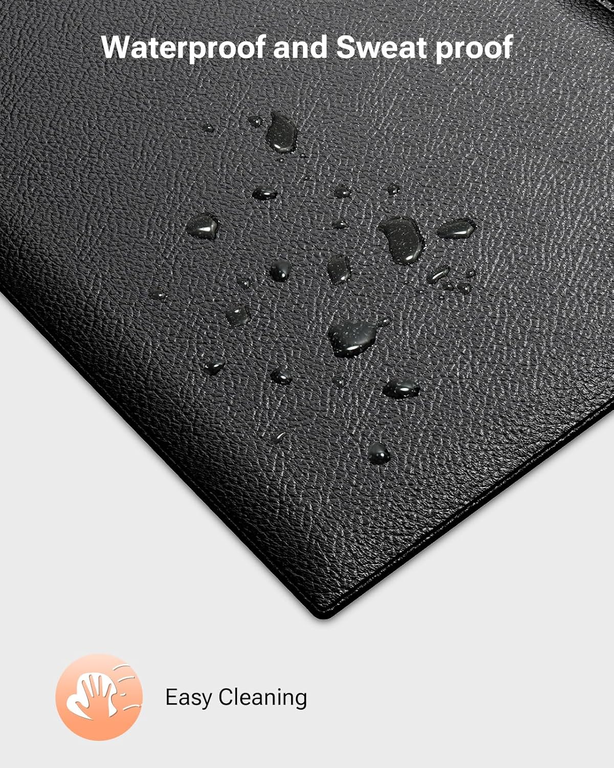 UREVO Foldable Treadmill Mat, Exercise Bike Mats for Home Gym Workout, Waterproof Non-Slip Exercise Equipment Mat Floor Protector for Indoor Walking pad, Cycles, Rowing Machine, Elliptical - Image 5