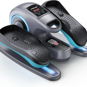 YOSUDA Under Desk Elliptical Electric, Elliptical Machine for Seniors,Fully Assembled Seated Pedal Exerciser with Remote Control with Free Footstraps & 10 Adjustable Speeds