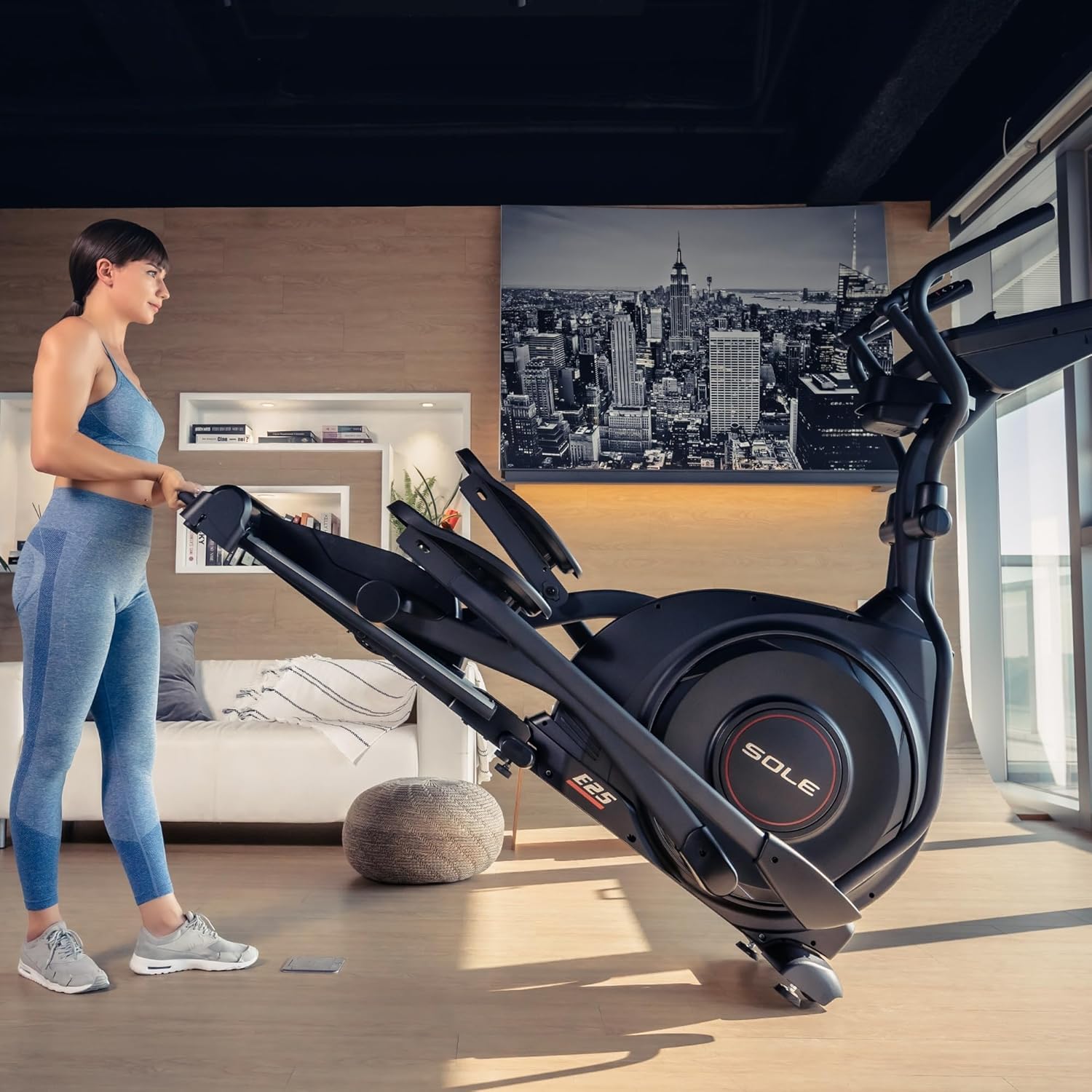 SOLE Fitness Elliptical Exercise Machines, Models E25, E35, E95, E95S, E98, Elliptical Machines for Home Use, Home Exercise Equipment for Cardio Training, Work from Home Fitness Stepper Machine - Image 6