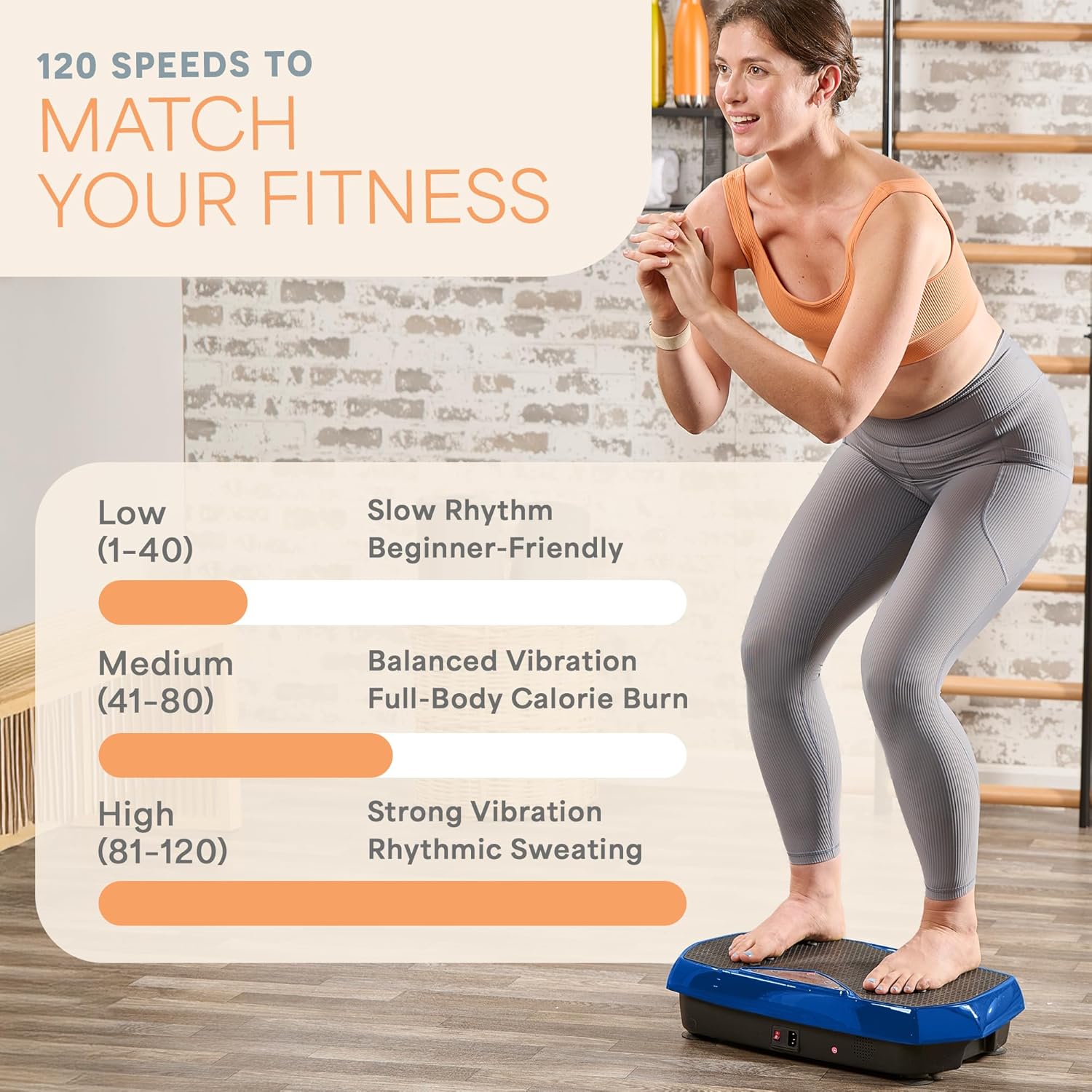 Lifepro Vibration Plate Exercise Machine with Magnetic Acupoints - Full Body Vibration Platform for Beginners and Recovery - Ideal Lymphatic Drainage Massager for Muscle Toning and Overall Fitness - Image 8